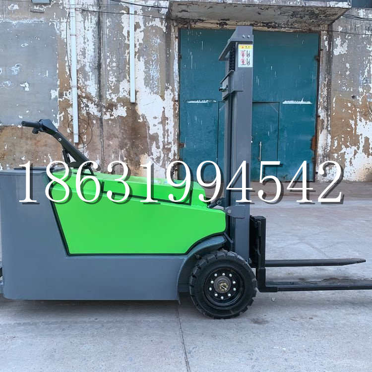 南华县小型电动叉车1吨2吨步行站驾式电瓶堆高充电装卸车液压升降车铲车